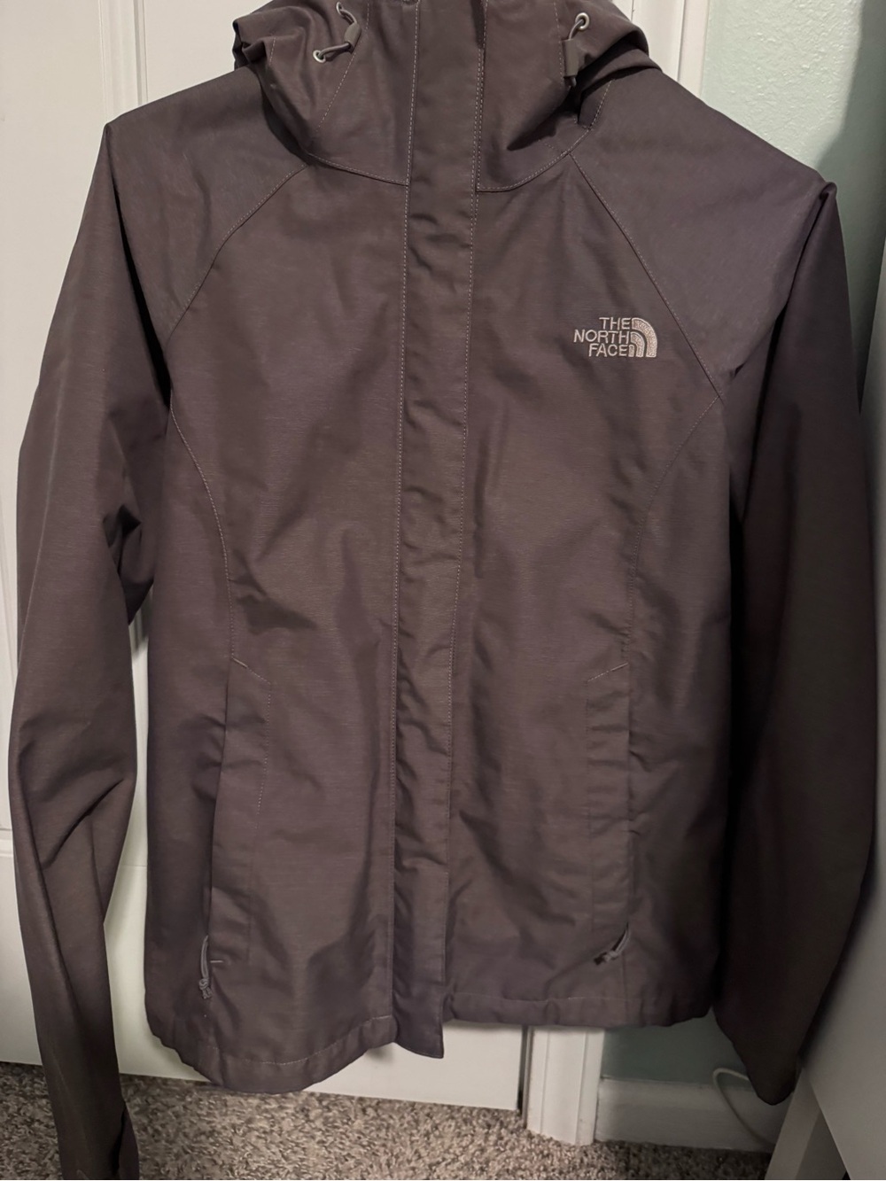 The North Face rain jacket